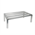 Thumbnail image #1 for Winco Aluminum Tubular Welded Dunnage Rack, 20 x 48 x 12 Inches, 1,500 lb. Capacity