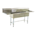 Thumbnail image #1 for Eagle Group BlendPort 3-Compartment 16-Gauge 304 Stainless Steel Sink, 18 x 24 Bowls, No Drainboards