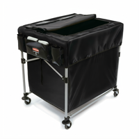 Rubbermaid Commercial Products 1889864 Queen Mary & Banquet Cart
