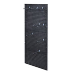 Thumbnail image #1 for Cambro Camshelving® CSPEGKIT18110 Pegboard Storage System, 18 x 48 Inch, ABS Plastic, Textured Matte Black