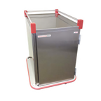 Thumbnail image #1 for Carter-Hoffmann (Middleby) PSDTT16 Stainless Steel Patient Tray Cart, Single Door, 16-Tray Capacity, Adjustable Slides