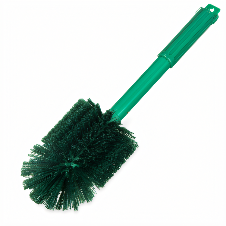 Product image #1 for Sparta® Multi-Purpose Valve & Fitting Cleaning Brush, 16-Inch Handle, Oval Head, Green