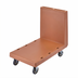 Thumbnail image #2 for Cambro Utility Platform Truck with Molded-In Handle, 600 lb Capacity, Coffee Beige