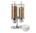 Thumbnail image #1 for Vollrath Somerville™ Double Countertop Dry Food & Cereal Dispenser, 4 Quart Per Dispenser