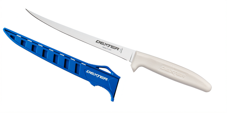 Product image #1 for Dexter Russell Sani-Safe 7-Inch Stamped High-Carbon Steel Fillet Knife with Edge Guard and Sheath