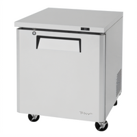 Turbo Air M3 Series MUR-28-N One-Section Undercounter Refrigerator, 6.8 Cu. Ft., Stainless Steel, R-290