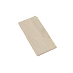 Thumbnail image #1 for American Metalcraft MWPS18 Sun-Bleached Ribbed Wood Platter, 17-3/4 Inches Long Case of 5