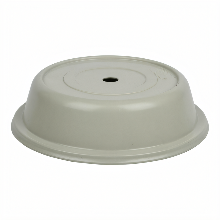 Product image #2 for Cambro Versa Camcover® Round Fiberglass Plate Cover, 10-5/8 Inch Inside Diameter, Antique Parchment