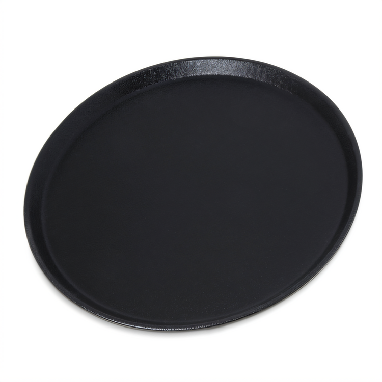 Product image #1 for Griptite 2 16-Inch Round Non-Slip Serving Tray, Black Fiberglass