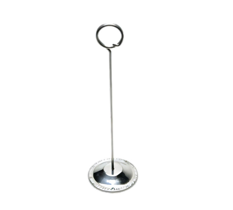 Product image #1 for American Metalcraft CH8 Stainless Steel 8-Inch Menu Card Holder with Weighted Base