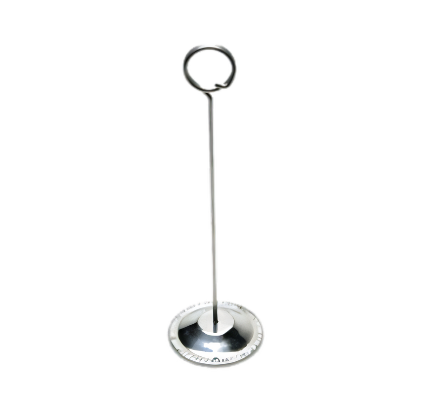 Product image #1 for American Metalcraft CH8 Stainless Steel 8-Inch Menu Card Holder with Weighted Base