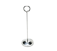 American Metalcraft CH8 Stainless Steel 8-Inch Menu Card Holder with Weighted Base
