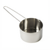 Thumbnail image #1 for American Metalcraft Long-Handled Stainless Steel Measuring Cup, 1-1/2 Cup, 6-Inch Handle