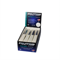 Dexter Russell Sani-Safe 3-1/4-Inch Stamped Spear Point Paring Knife, White Polypropylene Handle, 24-Pack Display Box
