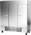 Thumbnail image #1 for Beverage-Air Horizon Series Dual-Temperature Three-Section Reach-In Refrigerator/Freezer with Solid Doors, 75-Inch Wide