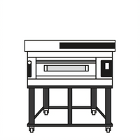 Moretti Forni S50E serieS Electric Deck Pizza Oven with Stand, 1 Deck, 2-Pizza Capacity