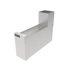 Thumbnail image #1 for Perlick Corporation Top Shelf TS6CO-DB 6-Inch Stainless Steel Underbar Filler Section with Backsplash and Drainboard Top