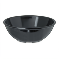 Dallas Ware® 14 oz Black Melamine Nappie Bowl