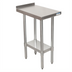 Thumbnail image #1 for BK Resources 18 x 30-Inch Stainless Steel Filler Table with Adjustable Undershelf and 1-1/2-Inch Rear Riser