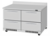 Thumbnail image #1 for Turbo Air PRO Series 48-1/4-Inch Front Breathing Worktop Refrigerator with 4 Drawers, 9.8 Cu. Ft.