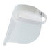 Thumbnail image #1 for Winco 13 x 8-1/2 Inch Anti-Splash Anti-Fog Plastic Face Shield with Elastic Headband