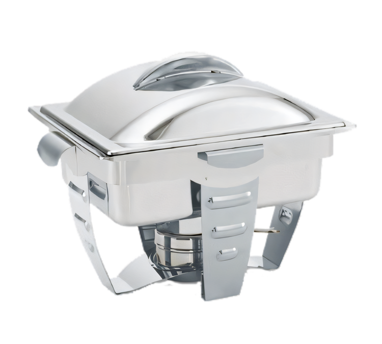 Product image #1 for Vollrath Maximillian Steel™ Half-Size Rectangular Chafer, 4.1-Quart, Mirror-Finish Stainless Steel