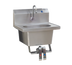 Thumbnail image #1 for Eagle Group Wall-Mounted Knee Pedal Hand Sink with 13-1/2 x 9-3/4 x 6 Inch Bowl