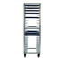 Thumbnail image #1 for New Age Universal Wide Angle Mobile Pan Rack, 20 Pair Slides, 3-Inch Centers