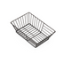 Thumbnail image #1 for American Metalcraft Rectangular Nestable Metal Serving Basket, 9 x 6 x 2.5 Inches