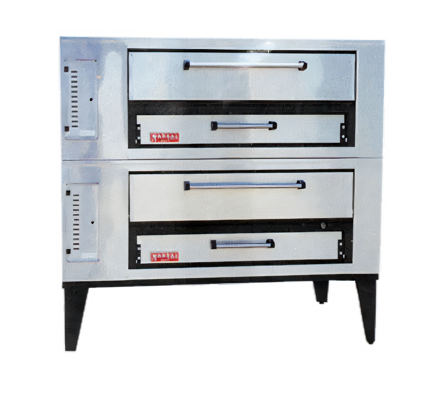 Product image #1 for Marsal SD-448 Stacked Double-Deck Gas Pizza Oven