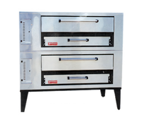 Marsal SD-448 Stacked Double-Deck Gas Pizza Oven