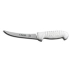 Thumbnail image #1 for Dexter Russell Sani-Safe 1663 6-Inch Curved Flexible Boning Knife, High-Carbon Stainless Steel, White Polypropylene Handle Case of 6