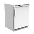 Thumbnail image #1 for Serv-Ware EF5-HC 1-Door Undercounter Freezer, 5 Cu. Ft., White Painted Finish, Bottom-Mounted Compressor