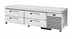 Thumbnail image #1 for True 79-1/4 Inch Refrigerated Chef Base with 4 Locking Drawers and Stainless Steel Top