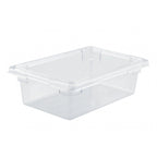 Thumbnail image #1 for Winco PFSH-6 Food Storage Box, 3.5 Gallon, Clear Polycarbonate, 12 x 18 x 6 in Case of 6