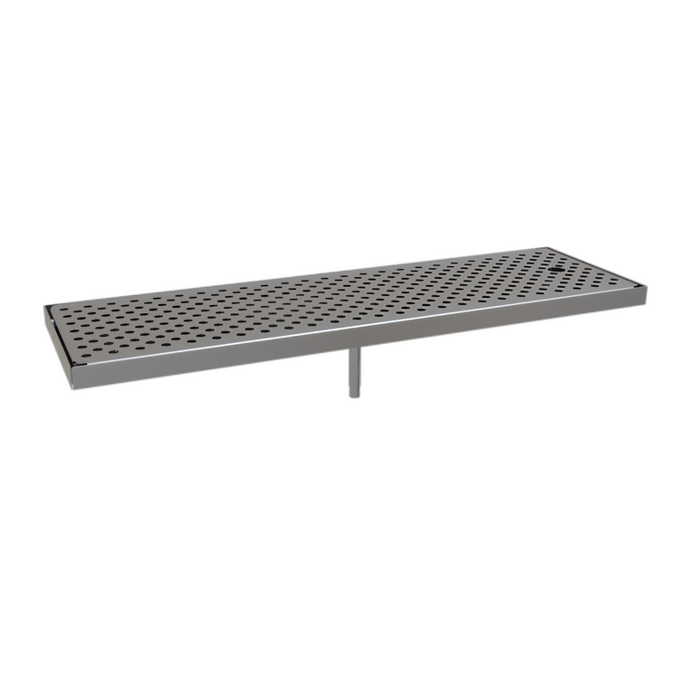 Product image #1 for Glastender Surface Mount Stainless Steel Drain Pan, 26 Inch W x 8 Inch D