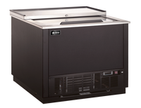 Omcan Glass Froster / Plate Chiller, 36-Inch Wide, 8.5 Cu. Ft. Deep Well, Bottom-Mount Self-Contained Refrigeration