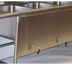 Thumbnail image #1 for Bar Drainboard Apron with Lever Drain Support Holes, Per Linear Foot