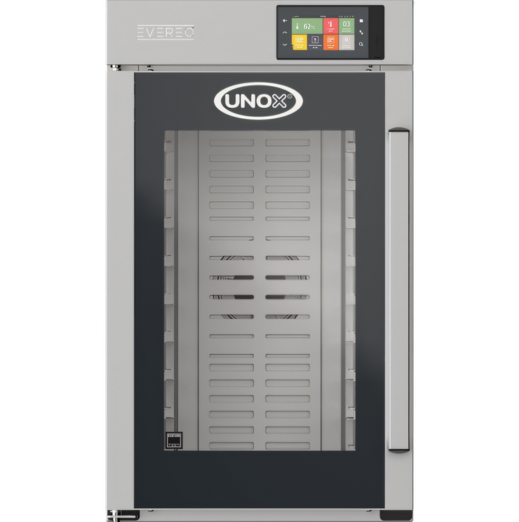 Product image #1 for UNOX Evereo 900 Electric Service Temperature Food Preserver Holding Cabinet, 10 GN 1/1, Right-Hinged Double Glass Door