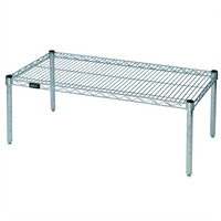 Quantum 60 Inch x 18 Inch Chrome-Plated Platform Dunnage Rack