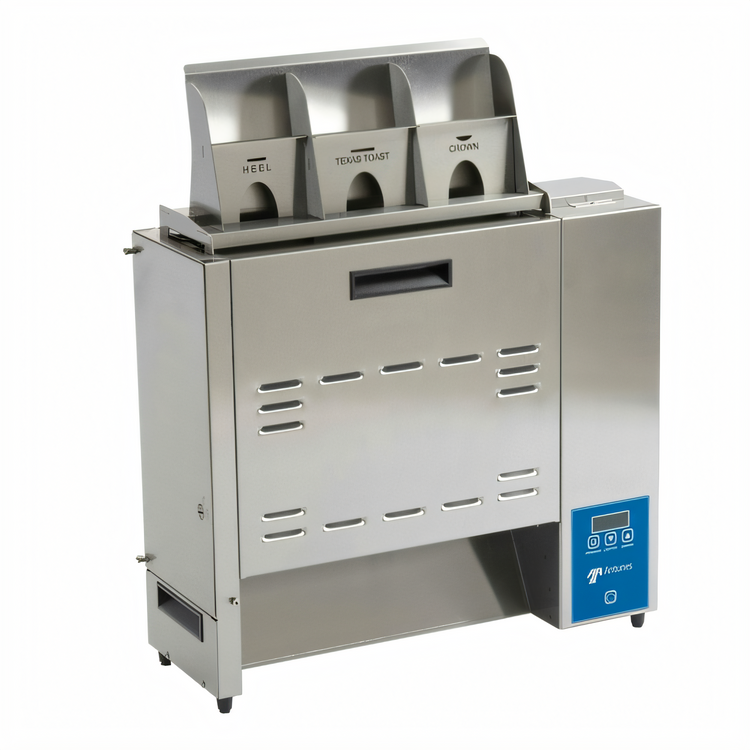 Product image #1 for Antunes Gold Standard Vertical Dual-Belt 3-Lane Conveyor Toaster with Tall Bun Feeder