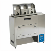 Antunes Gold Standard Vertical Dual-Belt 3-Lane Conveyor Toaster with Tall Bun Feeder