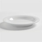 Thumbnail image #1 for American Metalcraft Jane DBW16WH 16 oz White Wide-Rim Round Melamine Bowl Case of 12