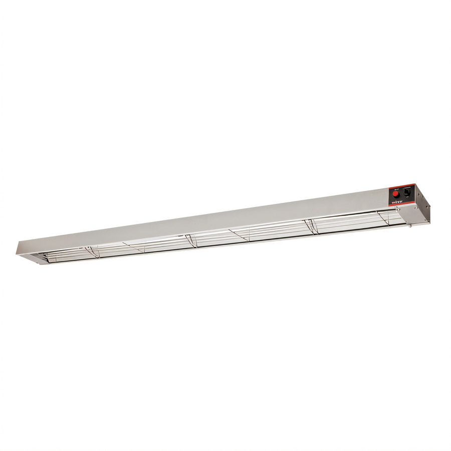 Product image #1 for Winco 72-Inch Electric Unlighted Strip Heater with Aluminum Body and Undermount Brackets