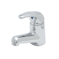T&S Brass B-2701-VR Single-Hole Single-Lever Deck-Mount Vandal-Resistant Faucet with 2.2 GPM Aerator
