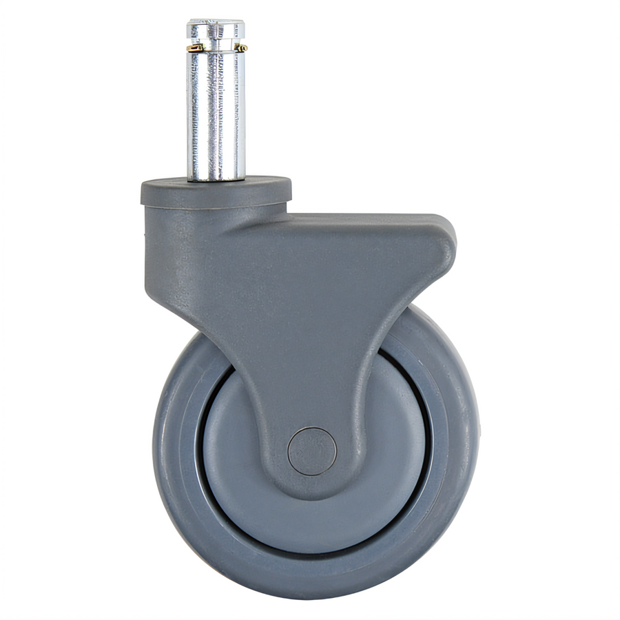 Product image #1 for Quantum PSC-5S Polymer Swivel Stem Caster Set, 4 Casters, 2 With Brakes