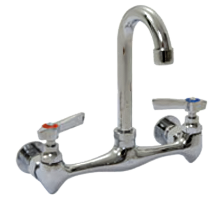Product image #1 for Eagle Group Standard Splash-Mounted Gooseneck Faucet, 8-Inch Centers