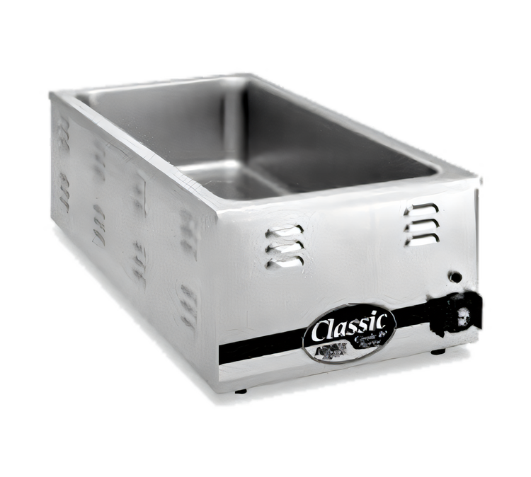 Product image #1 for APW Wyott Electric Countertop Food Pan Warmer, 28.5 Qt, Wet/Dry, 4 x 1/3 Size Pans