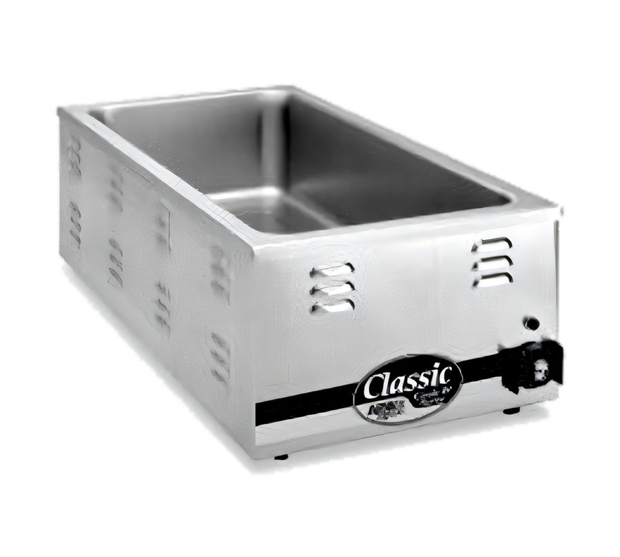 Product image #1 for APW Wyott Electric Countertop Food Pan Warmer, 28.5 Qt, Wet/Dry, 4 x 1/3 Size Pans
