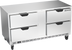 Thumbnail image #1 for Beverage-Air 60-Inch Wide Two-Section Undercounter Refrigerator with 4 Drawers